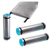 Kit 3x Isolante Colchonete Térmico Aluminizado Guepardo Solteiro 180x50 com EVA Aluminizado Compacto para Camping - Ntk Kit 3x Isolante Colchonete Térmico Aluminizado Guepardo Solteiro 180x50 com EVA Aluminizado Compacto para Camping - Ntk