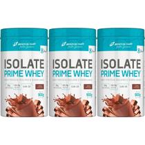 Kit 3X Isolate Prime Whey - 900g Chocolate - BodyAction Kit 3X Isolate Prime Whey - 900g Chocolate - BodyAction