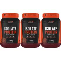 Kit 3X Isolate Protein - 900g Chocolate - New Millen