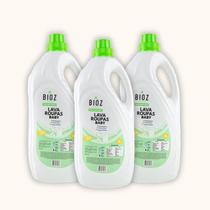 Kit 3X: Lava Roupas Biodegradável Baby BioZ Green 3L