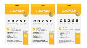 Kit 3x Lavitan Imunidade Vitaminas CDZSE C/ 30 Comp - Cimed