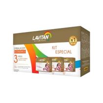 Kit 3x Lavitan Vitaminas Hair Cabelos e Unhas 30 Cápsulas
