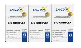 Kit 3x Lavitan X Bio Complex C/30 Comprimidos - Cimed