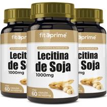 Kit 3x Lecitina Fosfatidilcolina Ácido Alfa-linolênico 60cap Kit 3x Lecitina Fosfatidilcolina Ácido Alfa-linolênico 60cap