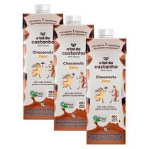 Kit 3X: Leite Vegetal Choconuts Zero Açúcar Orgânico A Tal