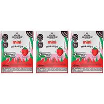 Kit 3X: Leite Vegetal Mini Morango Orgânico A Tal Da