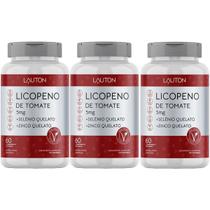 Kit 3X Licopeno de Tomate - 60 Comprimidos - Lauton Nutrition
