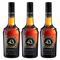 Kit 3x Licor 43 Espanhol Diego Zamora Baristo 700ml