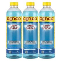 kit 3x Limpa Bordas para piscina 1L - Genco kit 3x Limpa Bordas para piscina 1L - Genco