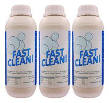 Kit 3x Limpa Rápido Piso Encardido Base Pura 1l - Rende 15l