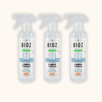 Kit 3X: Limpa Vidros Biodegradável Bioz Green 470Ml