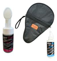 Kit 3x Limpador Para Tênis De Mesa espuma mousse Cola Case ping pong drivespin effect