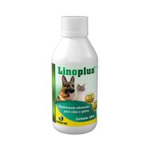 Kit 3x Linoplus 180 ml Indubras Suplemento Para Cães E Gatos Kit 3x Linoplus 180 ml Indubras Suplemento Para Cães E Gatos