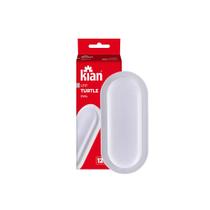 Kit 3x Luminária Led Tartaruga Oval 12W 6500K Luz Fria Kian
