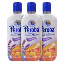 Kit 3x lustra moveis lavanda 200 ml