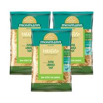 Kit 3X: Macarrão Parafuso Multigrãos Mosmann 400G