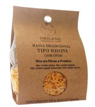 Kit 3x: Macarrão Risoni Tradicional Sem Glúten Origens 200g