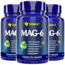 Kit 3X Mag 6 Formas De Magnésio) 60 Cápsulas Videira7