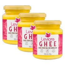 Kit 3X: Manteiga Ghee Sal Do Himalaia Sem Lactose Leviora Kit 3X: Manteiga Ghee Sal Do Himalaia Sem Lactose Leviora