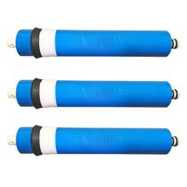 Kit 3x Membrana Para Osmose Reversa 100gpd 380 Litros Dia Kit 3x Membrana Para Osmose Reversa 100gpd 380 Litros Dia