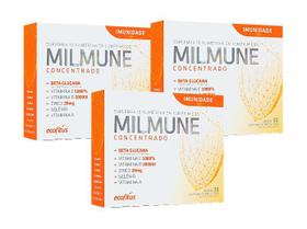 Kit 3x Milmune Concentrado Com 30 Comprimidos - Ecofitus