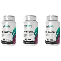 Kit 3x Mio Inositol + Vitamina B9 D Cromo K2 Zinco 60 Cápsulas 500mg Nutrivale Kit 3x Mio Inositol + Vitamina B9 D Cromo K2 Zinco 60 Cápsulas 500mg Nutrivale
