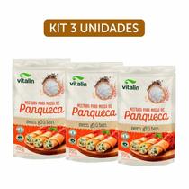 Kit 3X: Mistura Para Panqueca Sem Glúten Vitalin 200G