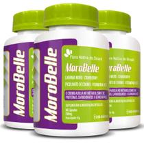 KIT 3X MOROBELLE ( Laranja Moro, Cranberry, Cromo e Vitaminas) 60 cápsulas - Flora Nativa KIT 3X MOROBELLE ( Laranja Moro, Cranberry, Cromo e Vitaminas) 60 cápsulas - Flora Nativa