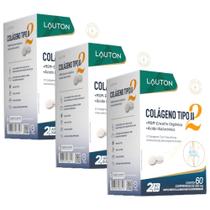 KIT 3X Moviflex (Colágeno Tipo 2 + MSM + Ácido Hialurônico) 60 comprimidos - Lauton KIT 3X Moviflex (Colágeno Tipo 2 + MSM + Ácido Hialurônico) 60 comprimidos - Lauton