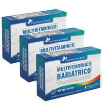 KIT 3X Multivitamínico Bariátrico 30 cápsulas - Flora Nativa