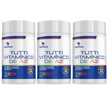 Kit 3x Multivitamínico De A-Z 60 Cápsulas Tuttiflora Kit 3x Multivitamínico De A-Z 60 Cápsulas Tuttiflora