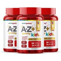 Kit 3x Multivitamínico Infantil Ekobé Gummy A-Z+ Kids S/ Açúcar Sabor Cereja 30 Gomas Kit 3x Multivitamínico Infantil Ekobé Gummy A-Z+ Kids S/ Açúcar Sabor Cereja 30 Gomas