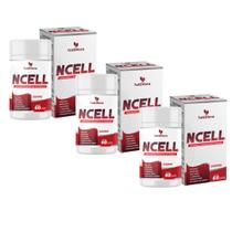 Kit 3x NCELL Psyllium, Espirulina, Café Verde, LCarnitina, Laranja Moro e Cromo 60 Caps Tuttiflora
