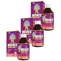 Kit 3x Neurix (B12, Ferro,Metilfolato e Magnésio) 150ml Sabor Salada de Frutas FNB Kit 3x Neurix (B12, Ferro,Metilfolato e Magnésio) 150ml Sabor Salada de Frutas FNB