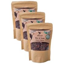 Kit 3X: Nibs De Cacau Orgânico Morada Do Japu 65G