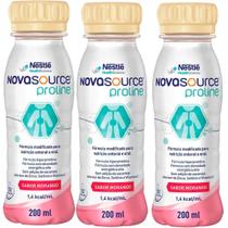 Kit 3x Novasource Proline - Morango - 200ml cada - Nestlé