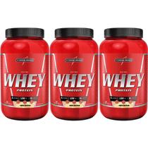 Kit 3X Nutri Whey Protein - 907g Cookies And Cream - IntegralMédica Kit 3X Nutri Whey Protein - 907g Cookies And Cream - IntegralMédica