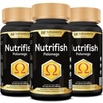 Kit 3X Nutrifish Poliomega Completo Para A Saude E