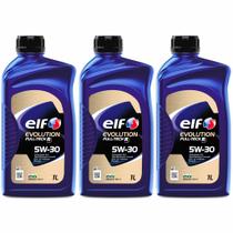 Kit 3x Óleo Sintético 5W-20 Elf Evolution Full-Tech FEX