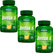 Kit 3X Ômega 3 1000mg - 120 Cápsulas - Herbamed