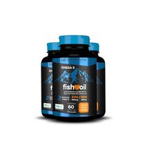 Kit 3X Omega 3 Fish Oil Meg 3 60 Cps Hf Suplementos