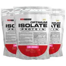 Kit 3x Optimum Isolate Whey Protein 2kg - Bodybuilders