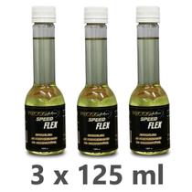 Kit 3X Otimizador Gasolina Teccom Speed Flex Náutico 125ml