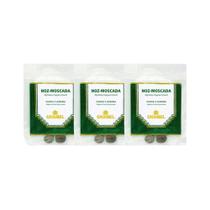 Kit 3x Pacote Noz Moscada Bola 2 Un - CHAMEL