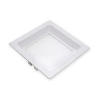kit 3x Painel Led Embutir Recuado Quadrado 8w 6000K Branco Frio St1029