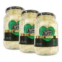 Kit 3X: Palmito Açaí Em Rodelas Le Coeur Vert 500G