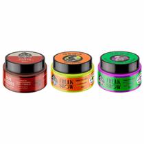 Kit 3x Pasta Barba Negra Matte e Water Soluble Don Alcides