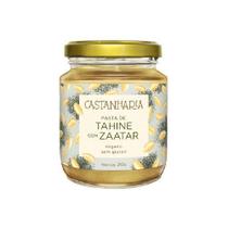 Kit 3X: Pasta De Tahine Com Zaatar Vegana Castanharia 210G