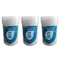 Kit 3x Pastilha Tablet Tricloro Orgânico aditivado 1kg Saull