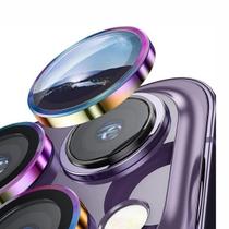 Kit 3X Película Câmera Lente Para iPhone 12 Pro Max - Proteção e Beleza Juntos - Clear